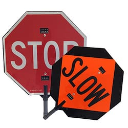 LED Flashing Stop/Slow Paddle